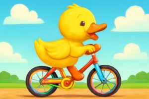 自転車に乗るアヒルがいるのはなぜ？その理由に驚愕