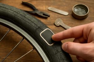 自転車タイヤのひび割れは100均で補修できる！お手軽修理法