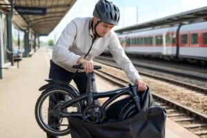 クロスバイク輪行完全ガイド|初心者でも簡単に持ち運べるコツ