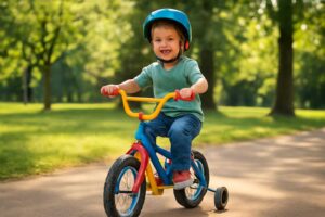 自転車ひよこで子どもも安心！初心者向け補助輪の選び方と乗り方ガイド