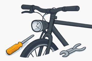 自転車のライトがつかない原因と簡単な修理方法を解説