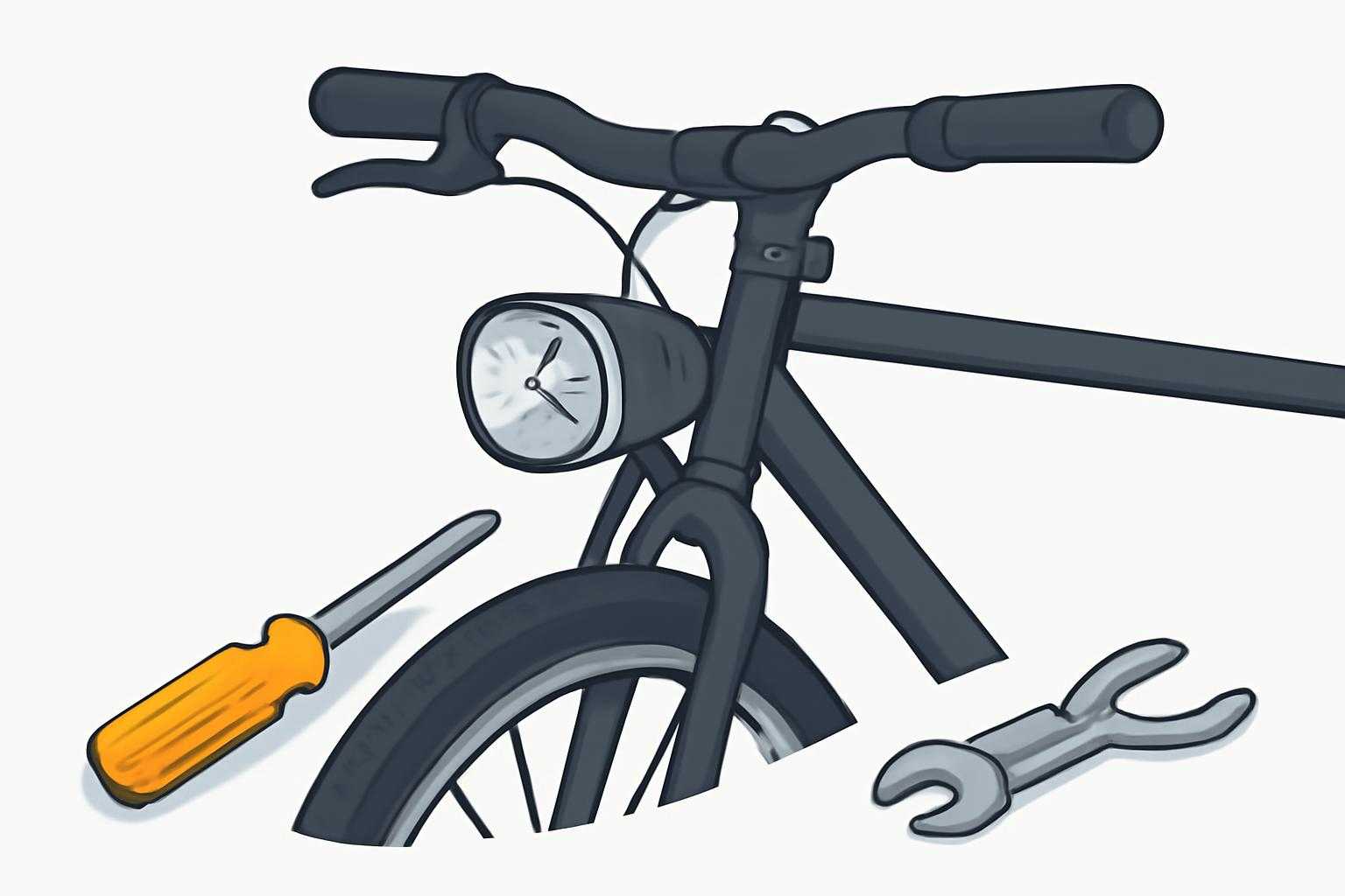 自転車のライトがつかない原因と簡単な修理方法を解説
