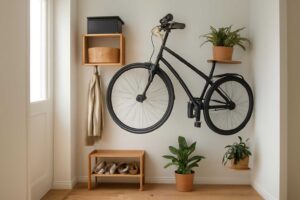 玄関が狭い自転車の置き場所問題を一発解決！収納アイデア5選